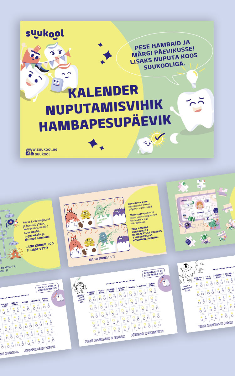 Kalender kuupäevadeta eesti keeles